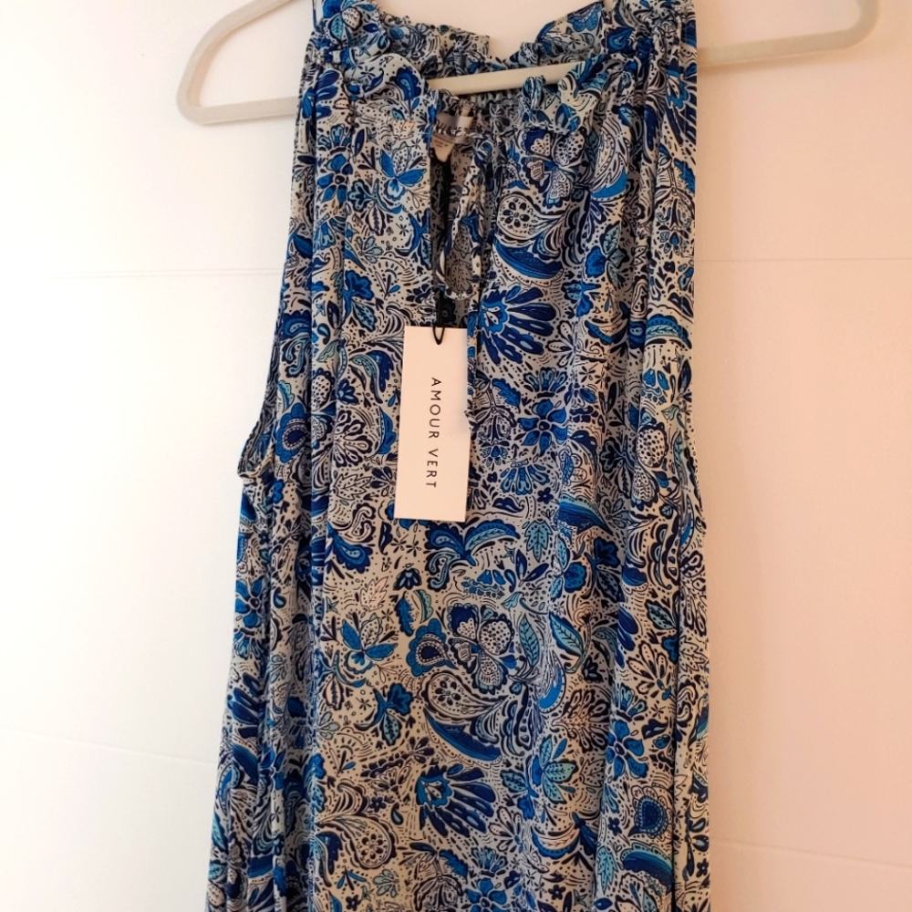 Silk midi dress